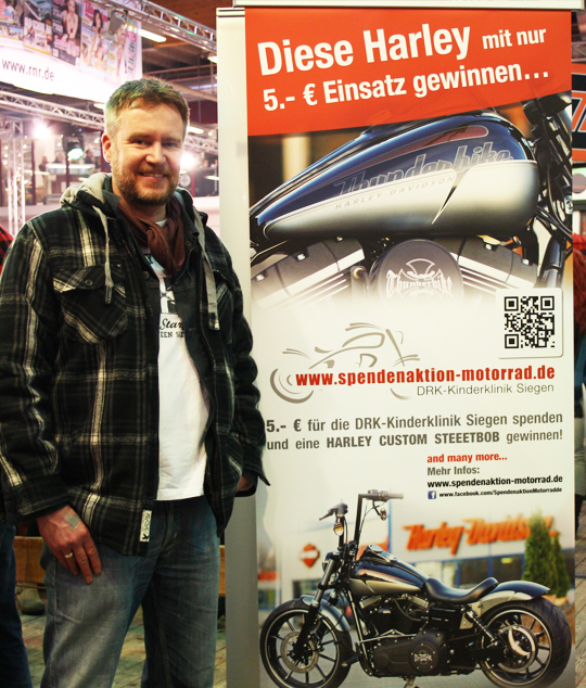 motorrad spendenaktion